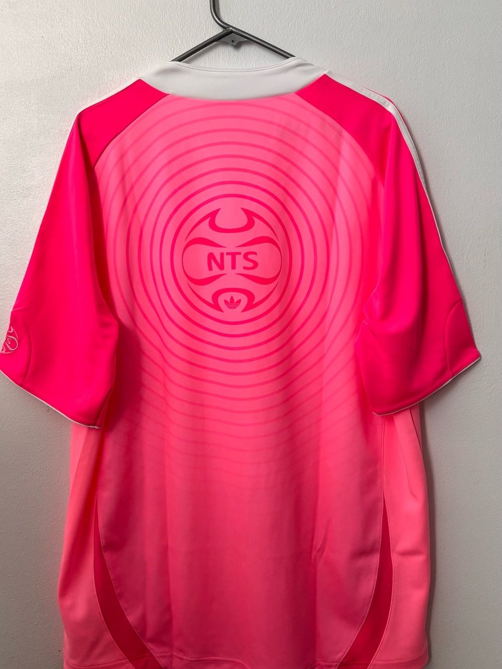 Adidas Pink NTS Soccer Jersey Shirt Top - Picture 4 of 5